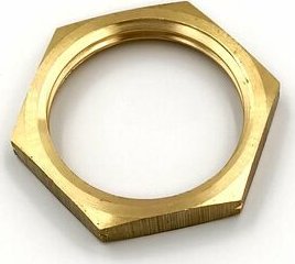 nakrętka mosiężna 1/2" (DN15) z powiększoną przylgnią