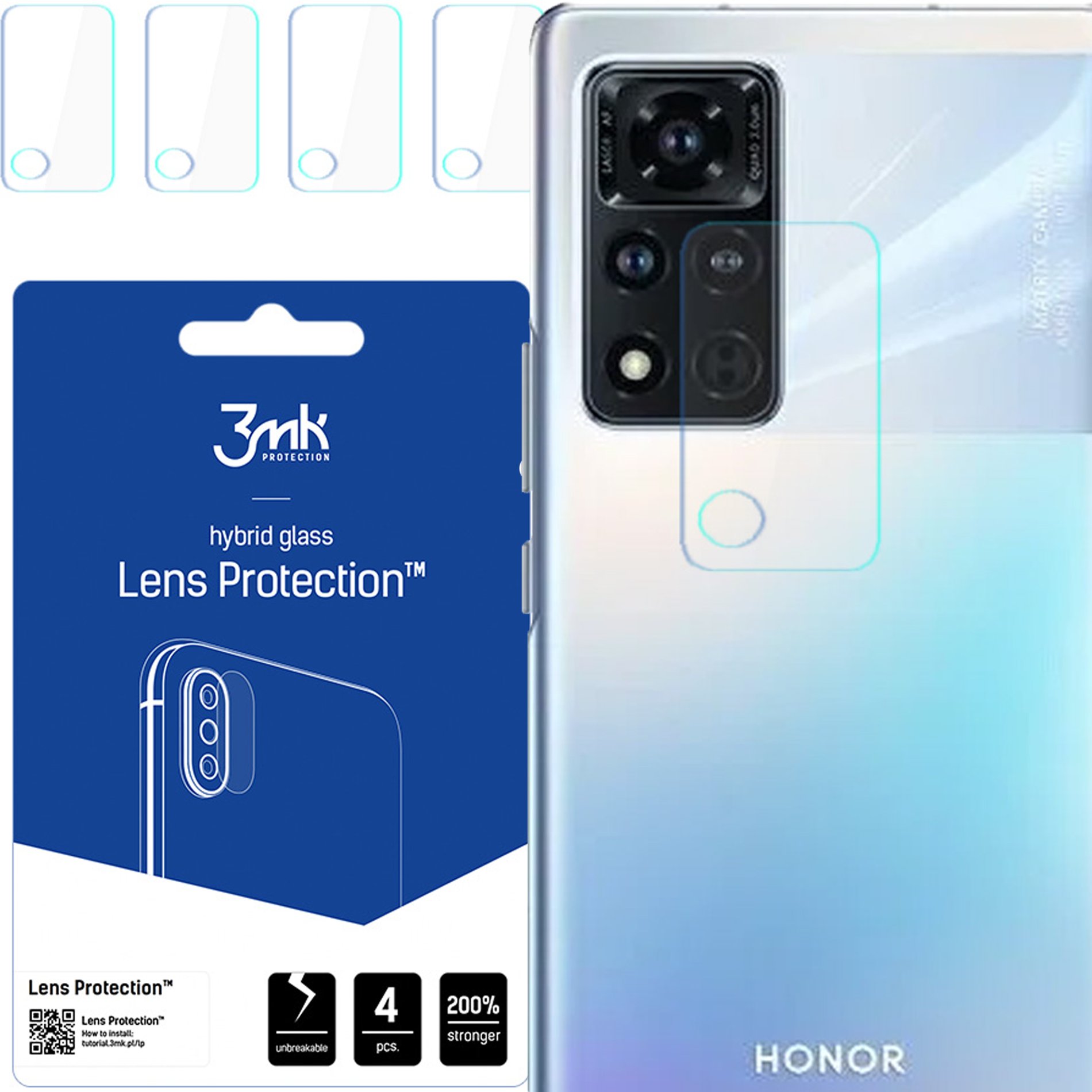 HONOR V40 5G - 3MK LENS PROTECTION