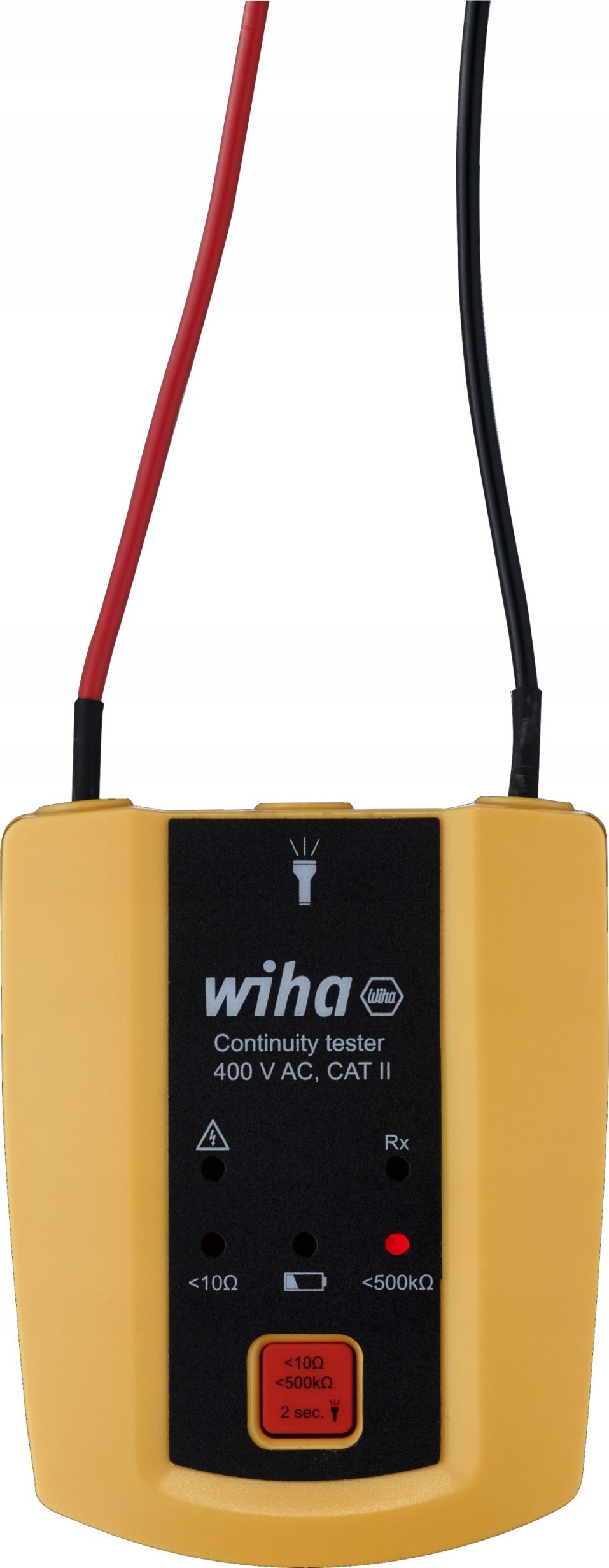 Wiha Wiha Continuity tester 45222, up to 400 V AC, CAT II (yellow/black)