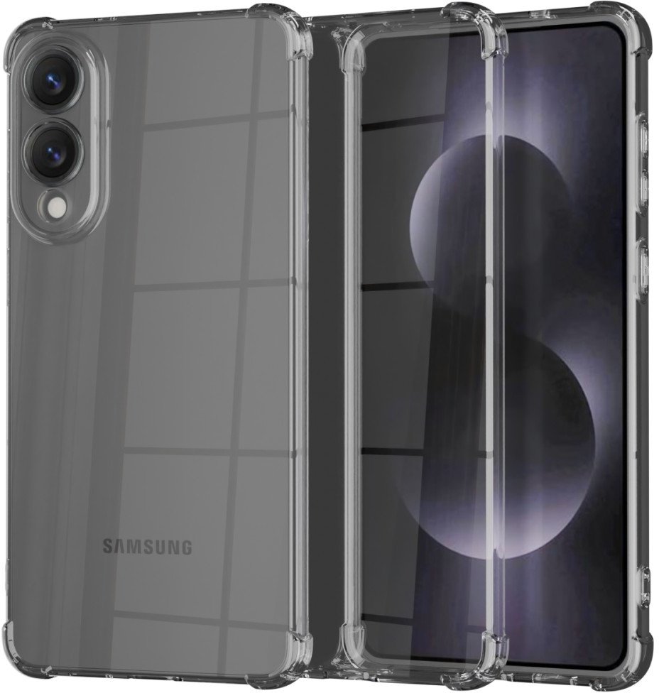 Etui Supero do Samsung Galaxy S25 Edge, przezroczyste