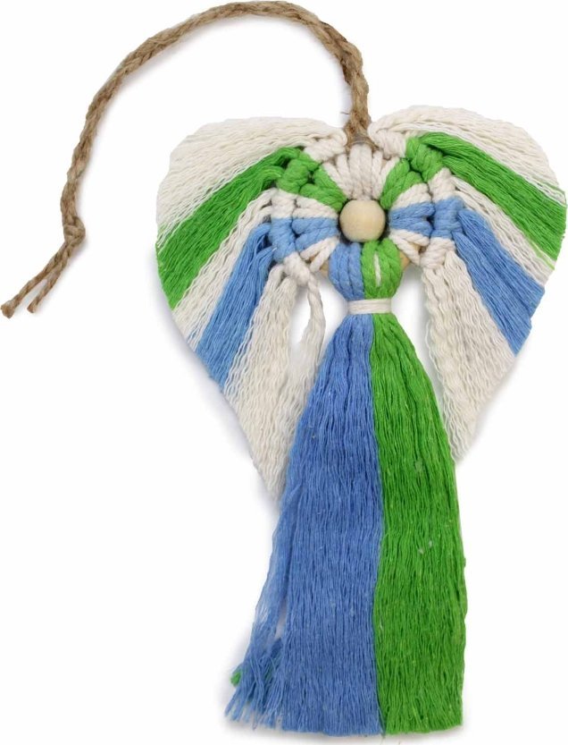 Art-Pol Aniołek Makrama - Ziemia