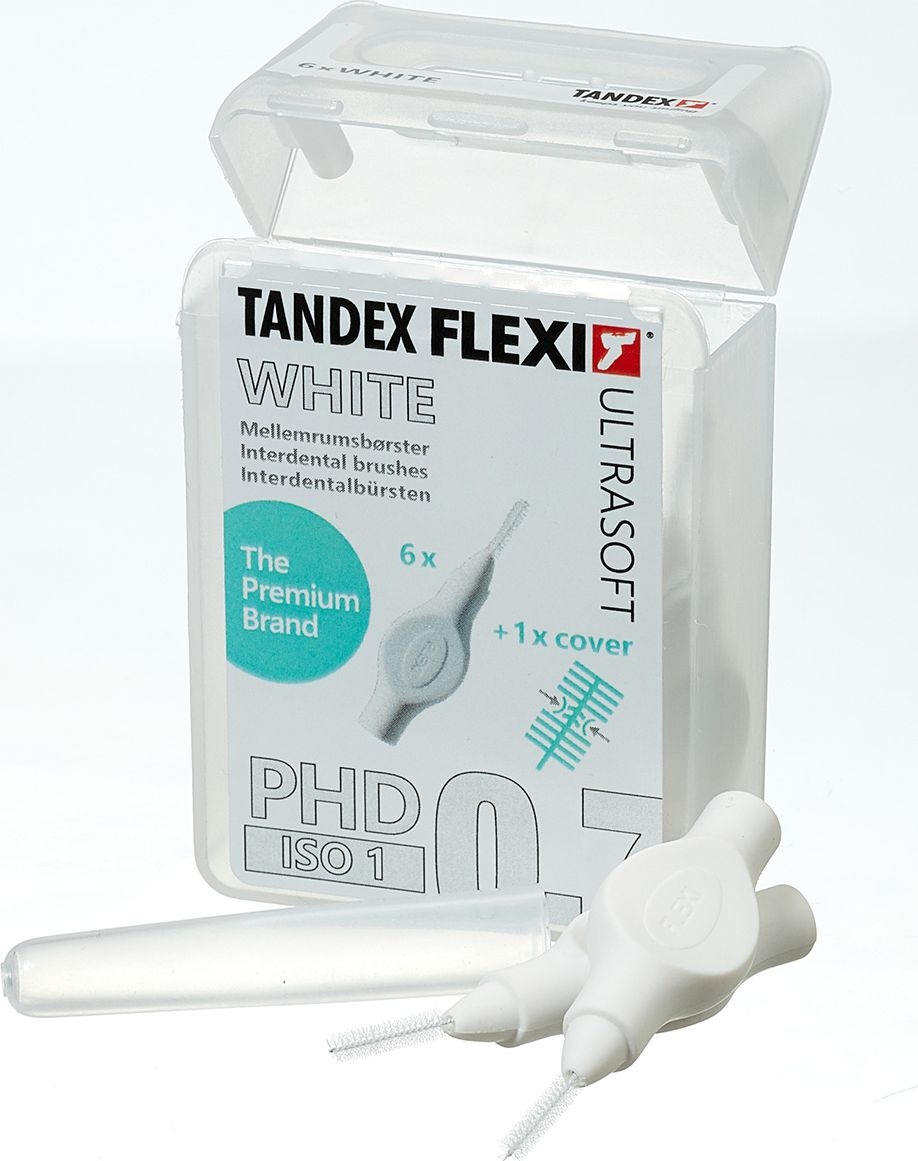 Tandex Tandex ( 6 szt.) Flexi Ultra Soft White 2,5 mm Ultra Fine