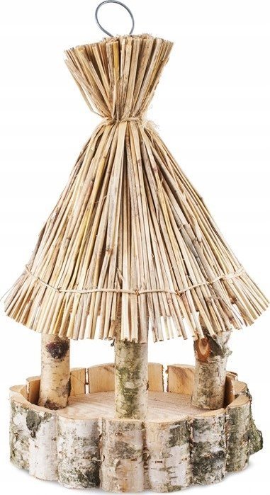 Planta Karmnik dla ptaków słoma mały wiszący K8 okrągły