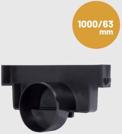 UN SYSTEM 1000*63 ZAÅLEPKA PRAWA - ODPÅYW