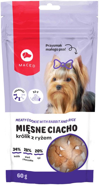 Maced Mięsne ciacho królik z ryżem 60g