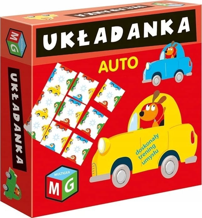 Multigra Układanka-Łamigłówka - Auto 05822