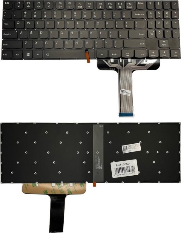 Klawiatura Lenovo Klawiatura Legion Y530 z białym podświetleniem US