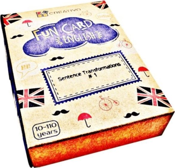 Creativo Fun Card English Sentence Transformations #1