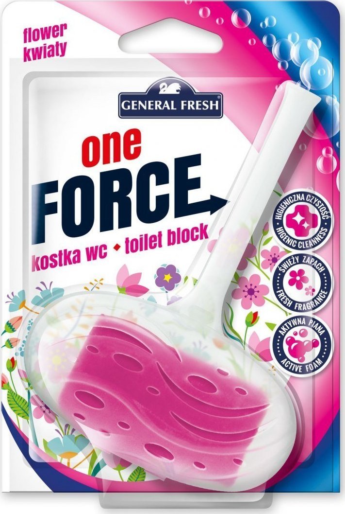 General Fresh General Fresh, Zawieszka do WC, Kwiatowy, 1 sztuka (HIT)