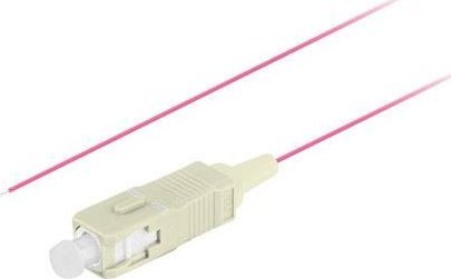 Lanberg PIGTAIL ŚWIATŁOWÓD MM SC/UPC OM4 EASY STRIP 50/125 2M FIOLETOWY LANBERG