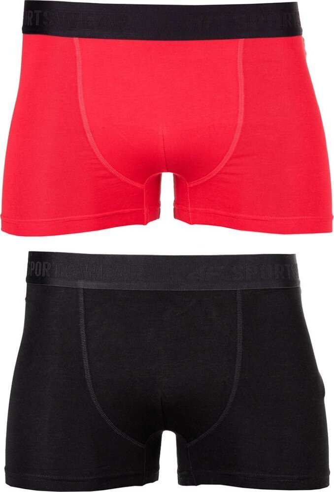 4f Bokserki męskie 4F M027 czerwone, czarne 4FAW23UBXSM027 91S S