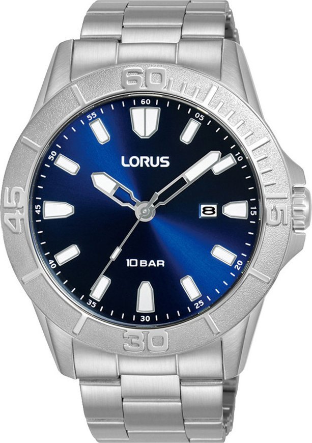 Zegarek Lorus Zegarek męski Lorus RH941QX9 srebrny