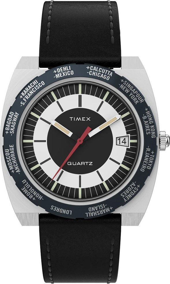 Zegarek Timex Zegarek męski Timex TW2V69500 czarny