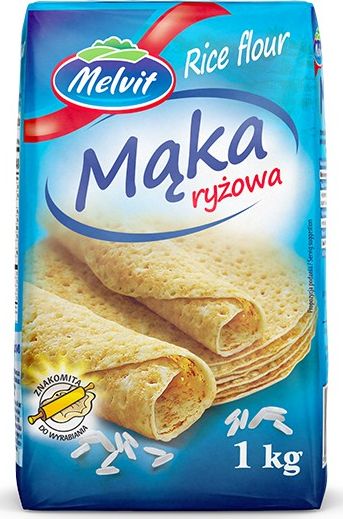 Melvit Mąka Ryżowa MELVIT THERMOMIX 1kg