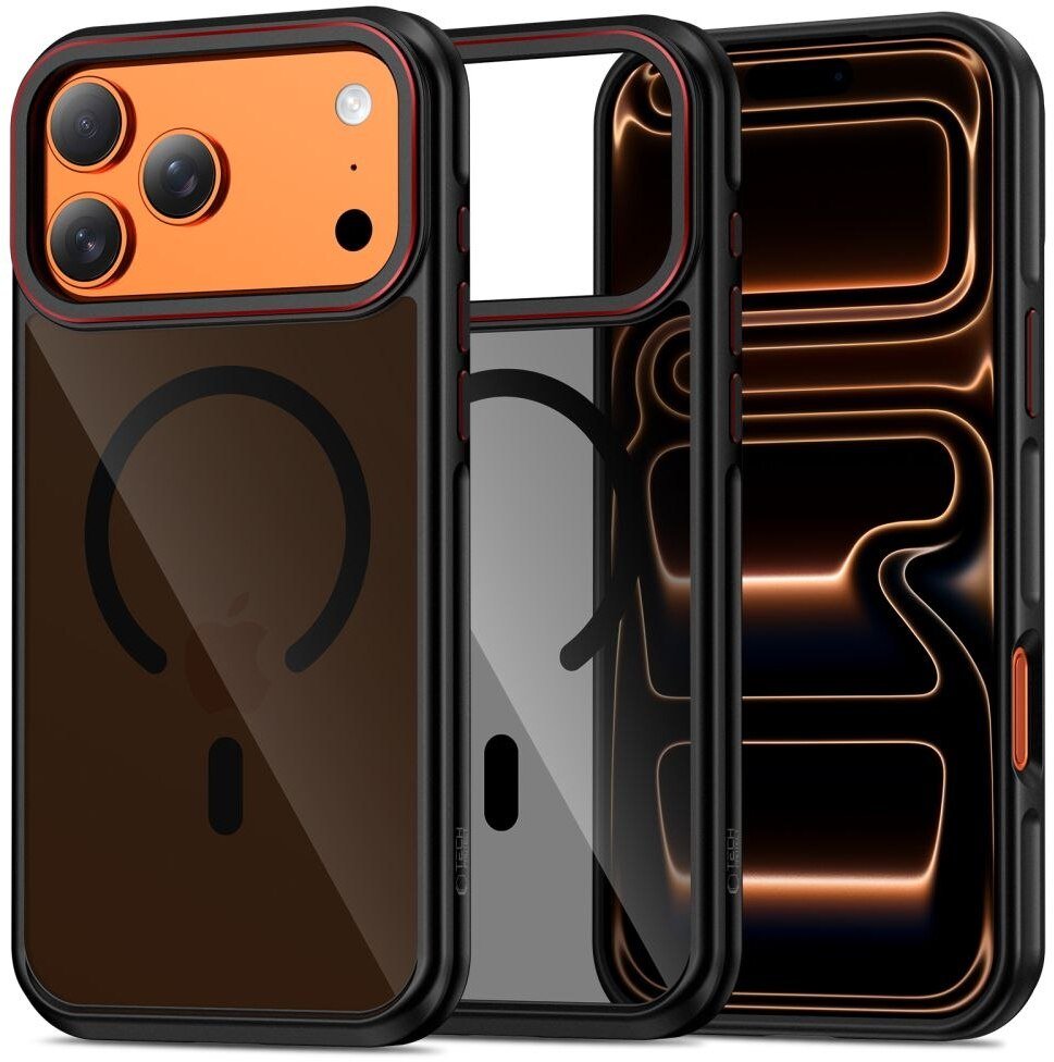 TECH-PROTECT MAGHYBRID MAGSAFE IPHONE 17 PRO MAX BLACK/RED