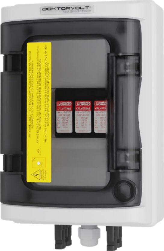 Doktorvolt Rozdzielnica PV Fotowoltaiczna Solarna DC 1000V T2 Phoenix Contact Doktorvolt 4371