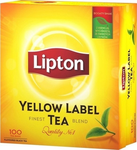 Lipton Herbata Lipton Yellow Label | 100 szt (LIPTYLAB100T)