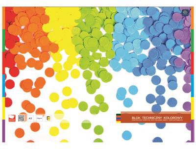 Interdruk Blok techniczny A3 10k mix kolorów