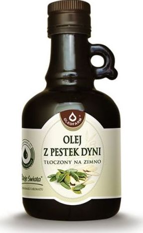Oleofarm Olej z pestek dyni tłoczony na zimno Oleje świata 250ml Oleofarm