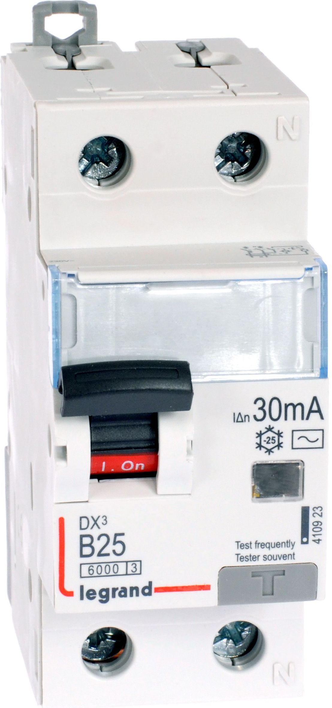 Legrand Wyłącznik różnicowo-nadprądowy 2P 25A B 0,03A typ AC P312 - 410923