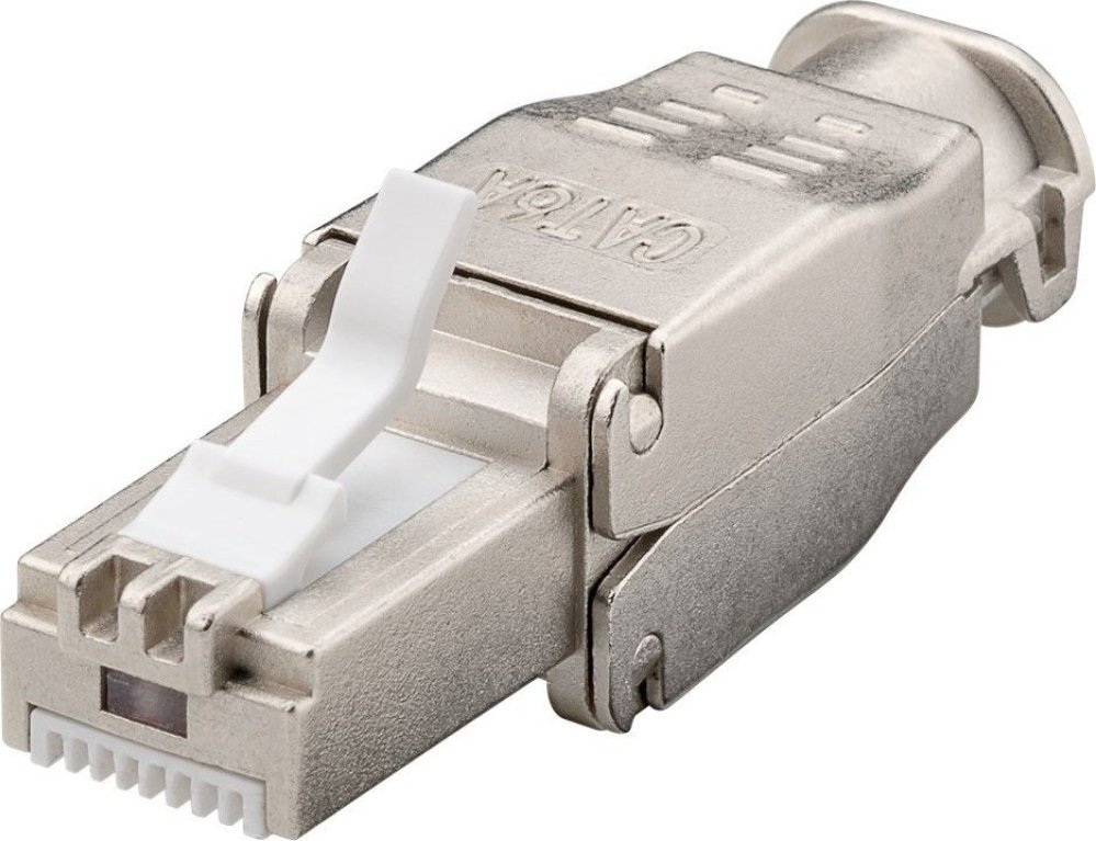 Techly Techly 105872 Wtyk modularny RJ45 Cat6a 10G beznarzędziowy, STP