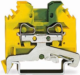 Wago Złączka szynowa ochronna 4mm2 żółto-zielona (281-107)