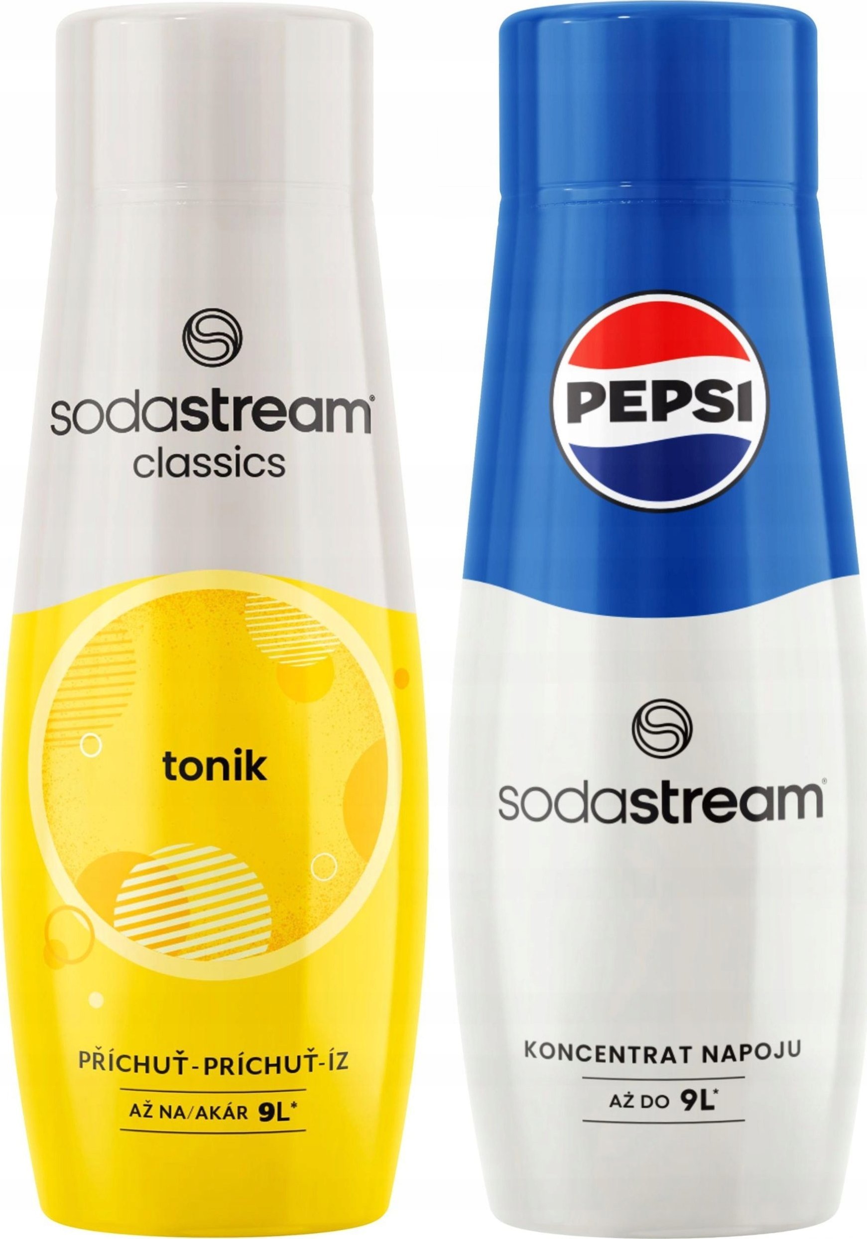 2x Syrop SODASTREAM TONIC TONIK + PEPSI Cola Koncentrat do Wody Saturatora