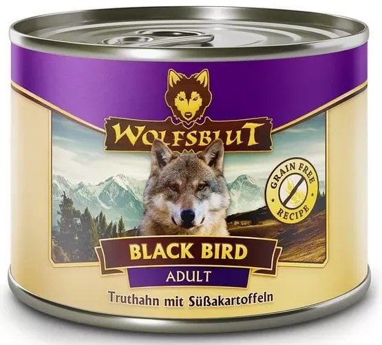 Wolfsblut Black Bird Mokra Karma dla Psa Indyk 200g