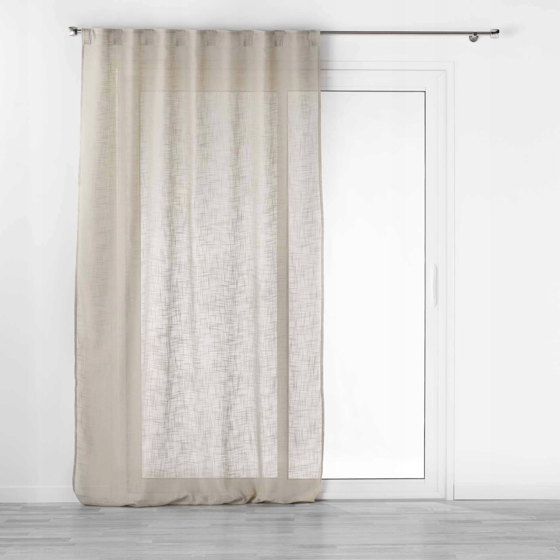 Douceur d`Interieur Firanka z ukrytymi szelkami HALTONA, 140 x 240 cm