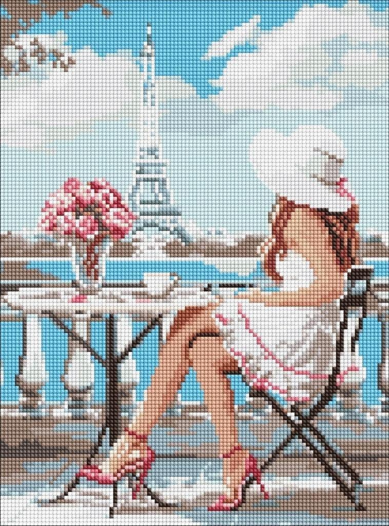 Diamentowa mozaika - Wymarzone wakacje 30x40cm