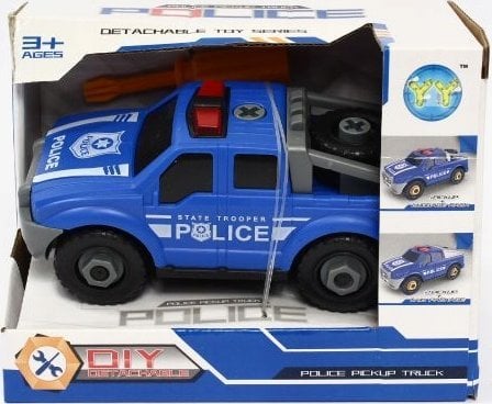 Mega Creative Auto policja przykręcane koła MY6701B 07116 /96