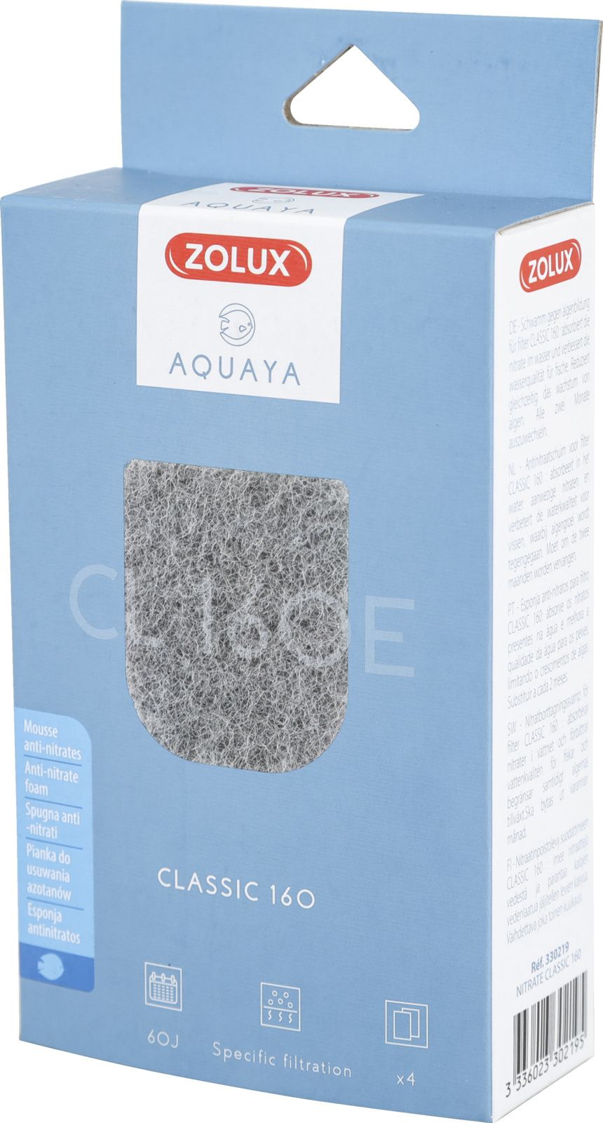Zolux AQUAYA Wkład Nitrate Classic 160