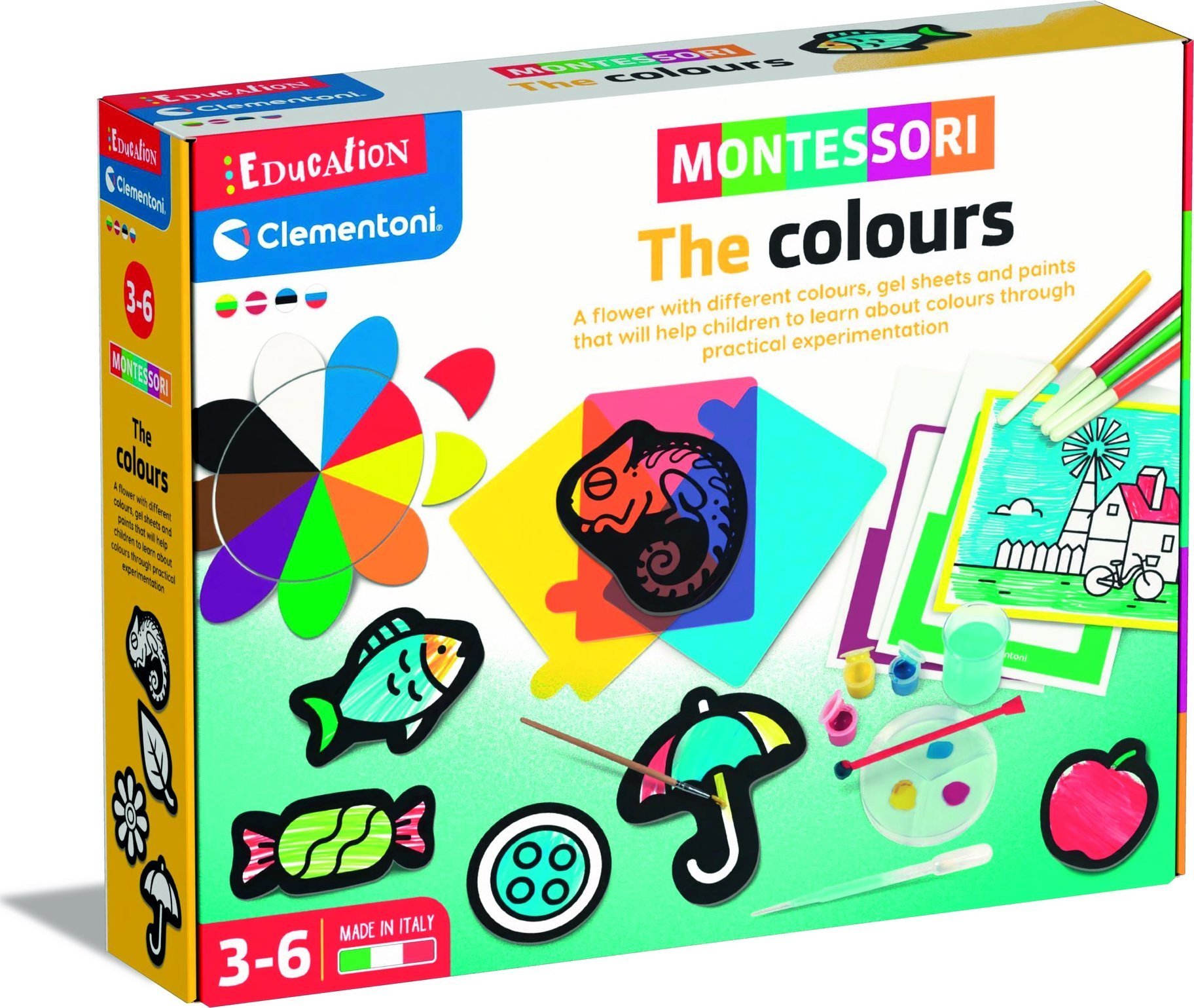 Clementoni TOY EDUCATIONAL THE COLOURS 50736
