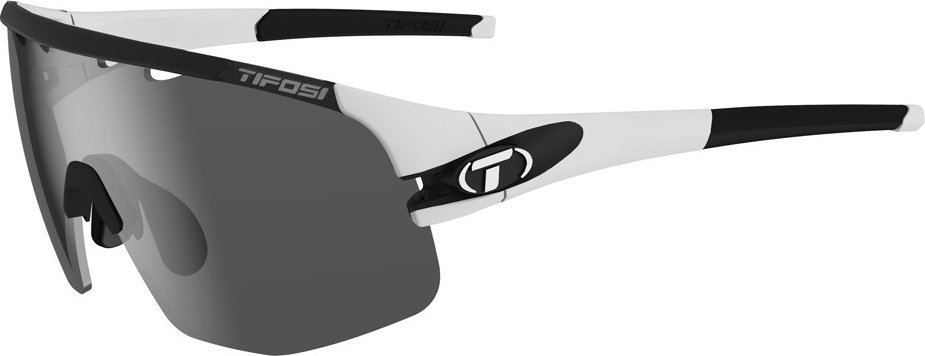 TIFOSI Okulary TIFOSI SLEDGE LITE matte white (3szkła Smoke, AC Red, Clear) (NEW)