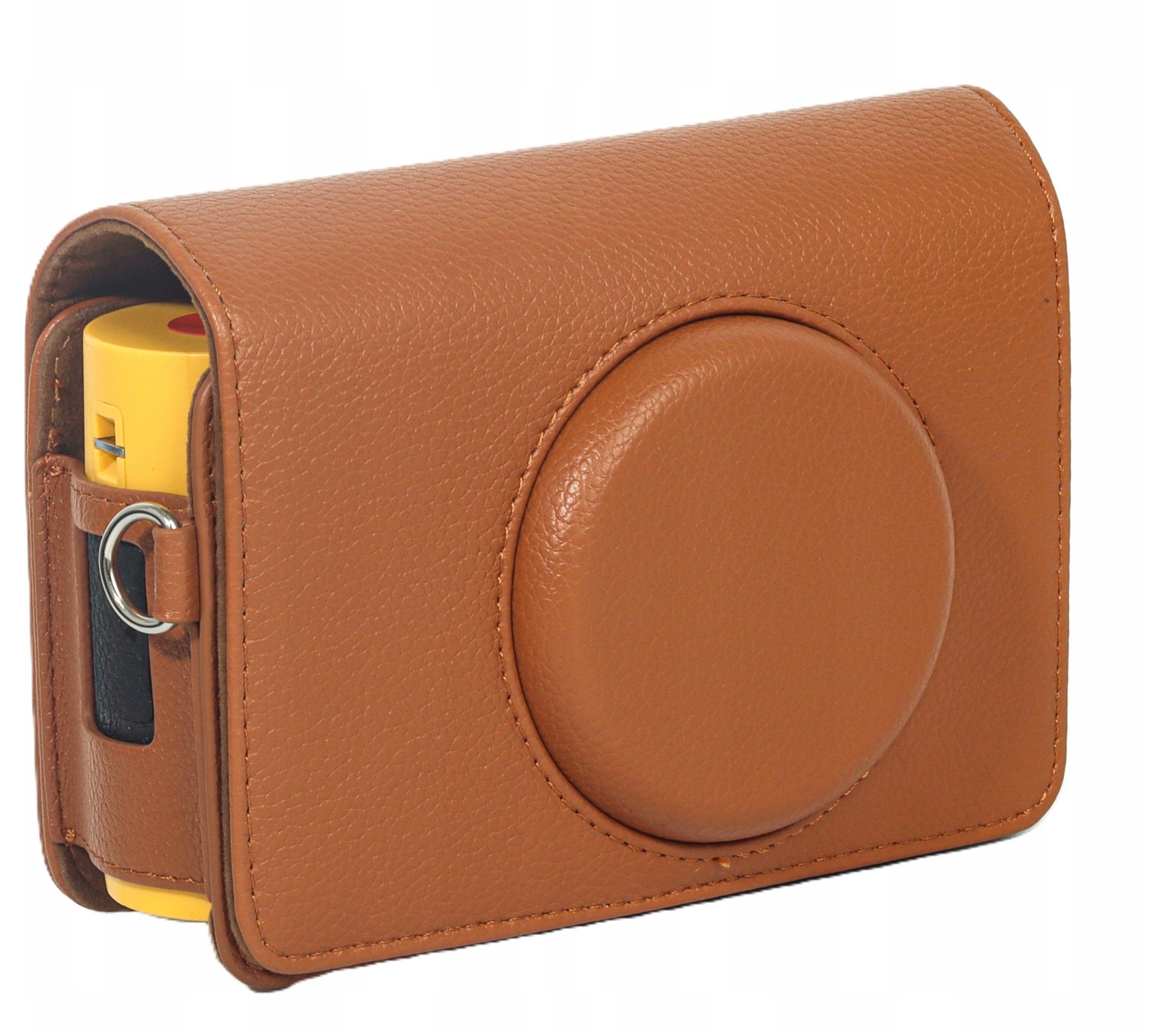 Futerał Etui Pokrowiec Case na Aparat do Kodak Mini Shot 2 / Era MS200 / MS 200 / Brązowy