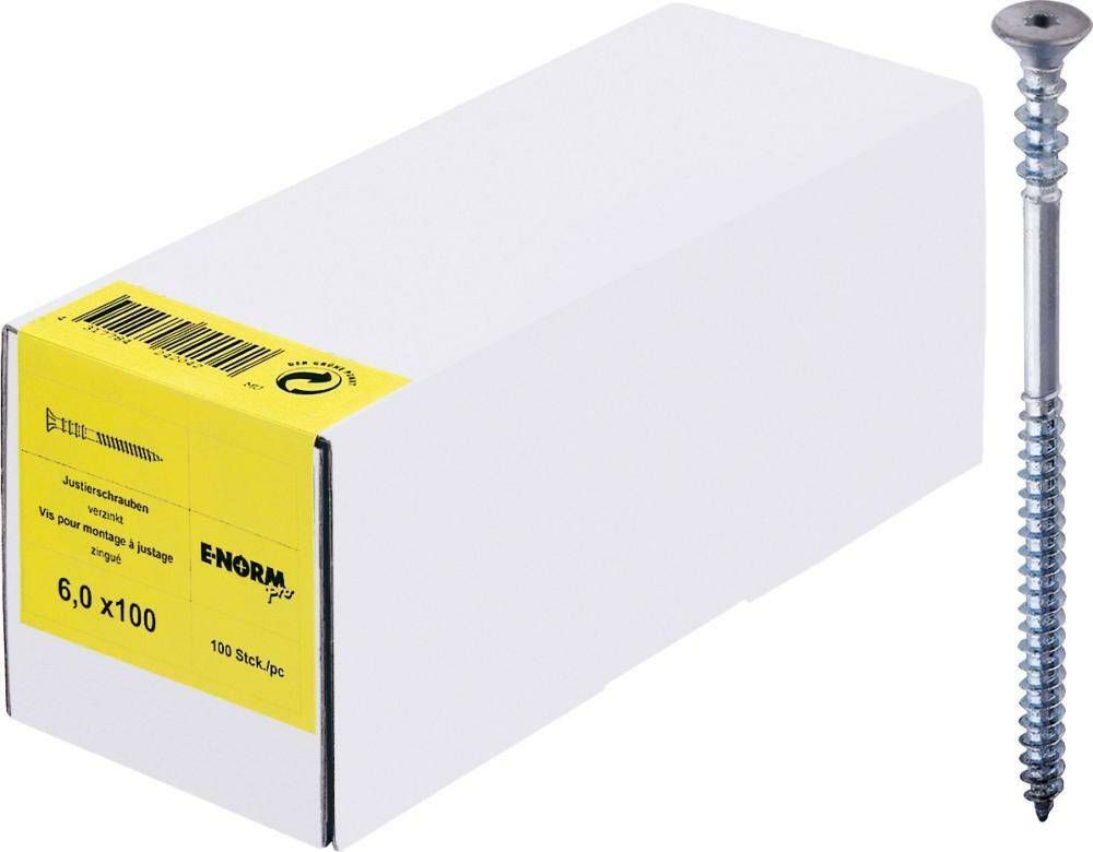 E-NORMpro Wkret regulacyjny,ocynk.galwan. 6x120 E-NORMpro