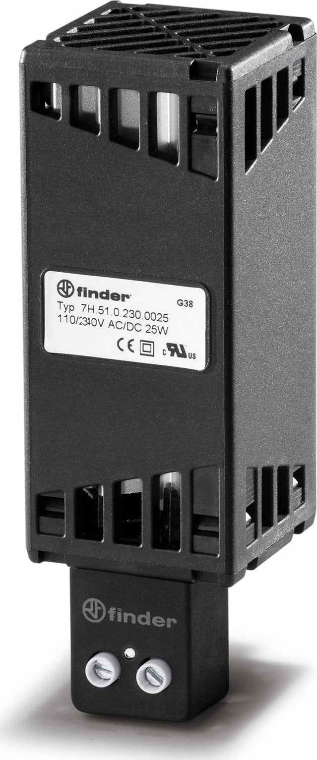 Finder Grzałka do szafy na szynę TH35 25W 7H.51.0.230.0025