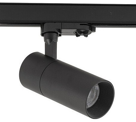 Nowodvorski Lampa tuba do szynoprzewodu 3-obwodowego Ctls Tinos 10397 LED 20W 3000K czarna