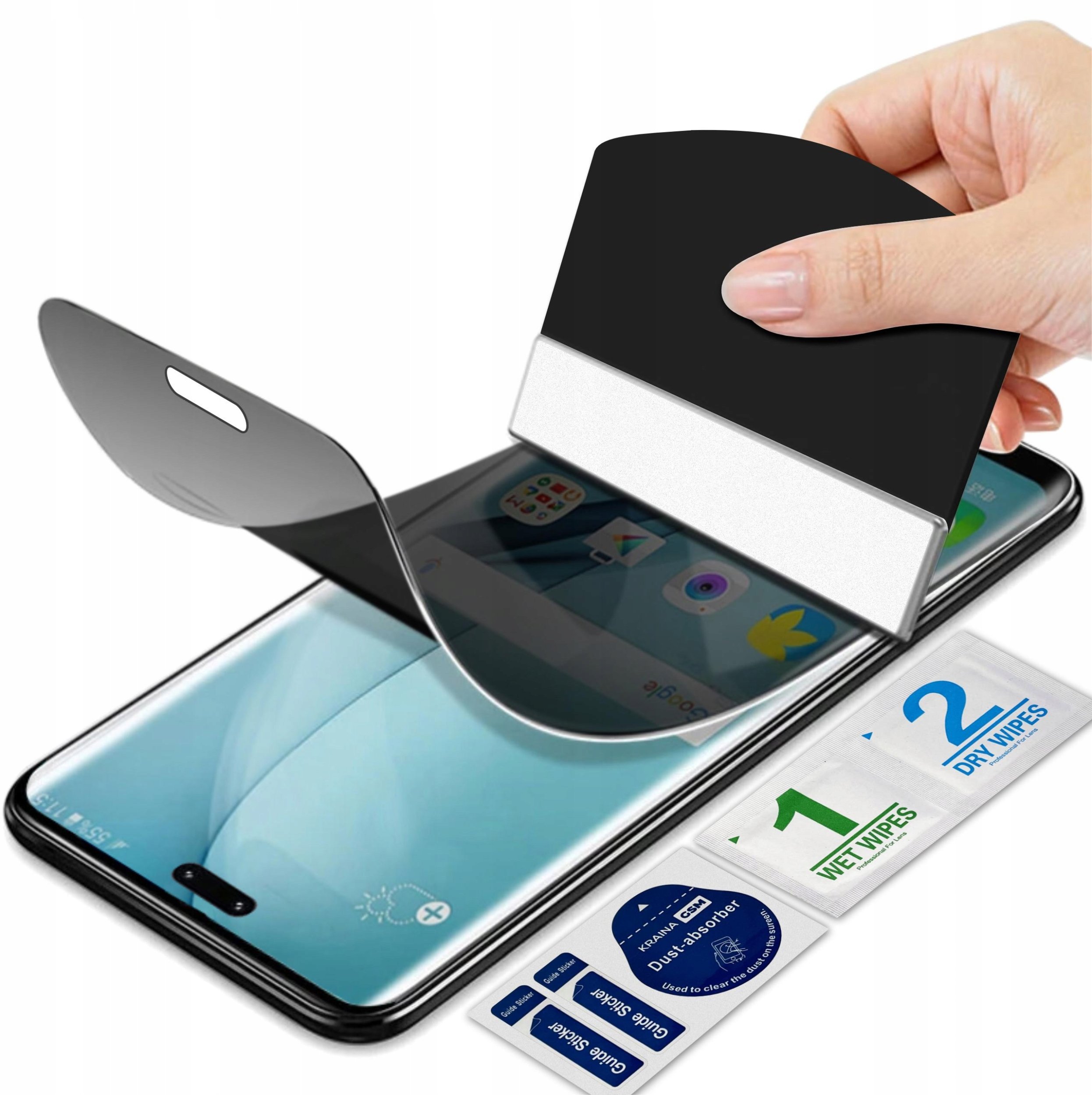 FOLIA PRYWATYZUJĄCA do iPhone 16 Pro OCHRONNA PRIVACY ANTI SPY