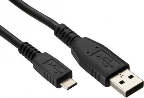 Kabel USB Natec USB-A - microUSB 0.5 m Czarny (NKA0427)