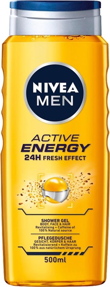 Nivea Men Żel pod prysznic Active Energy 500ml