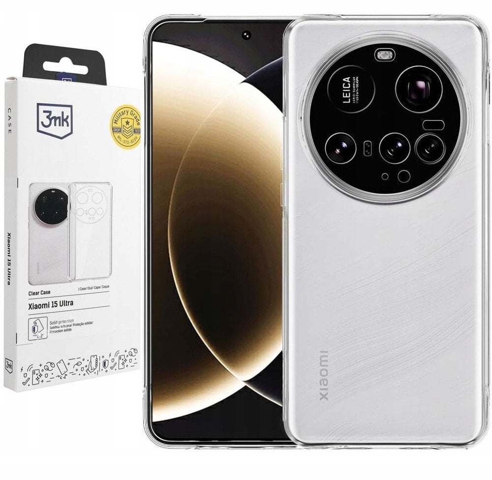 3MK Etui Clear Case do Xiaomi 15 Ultra