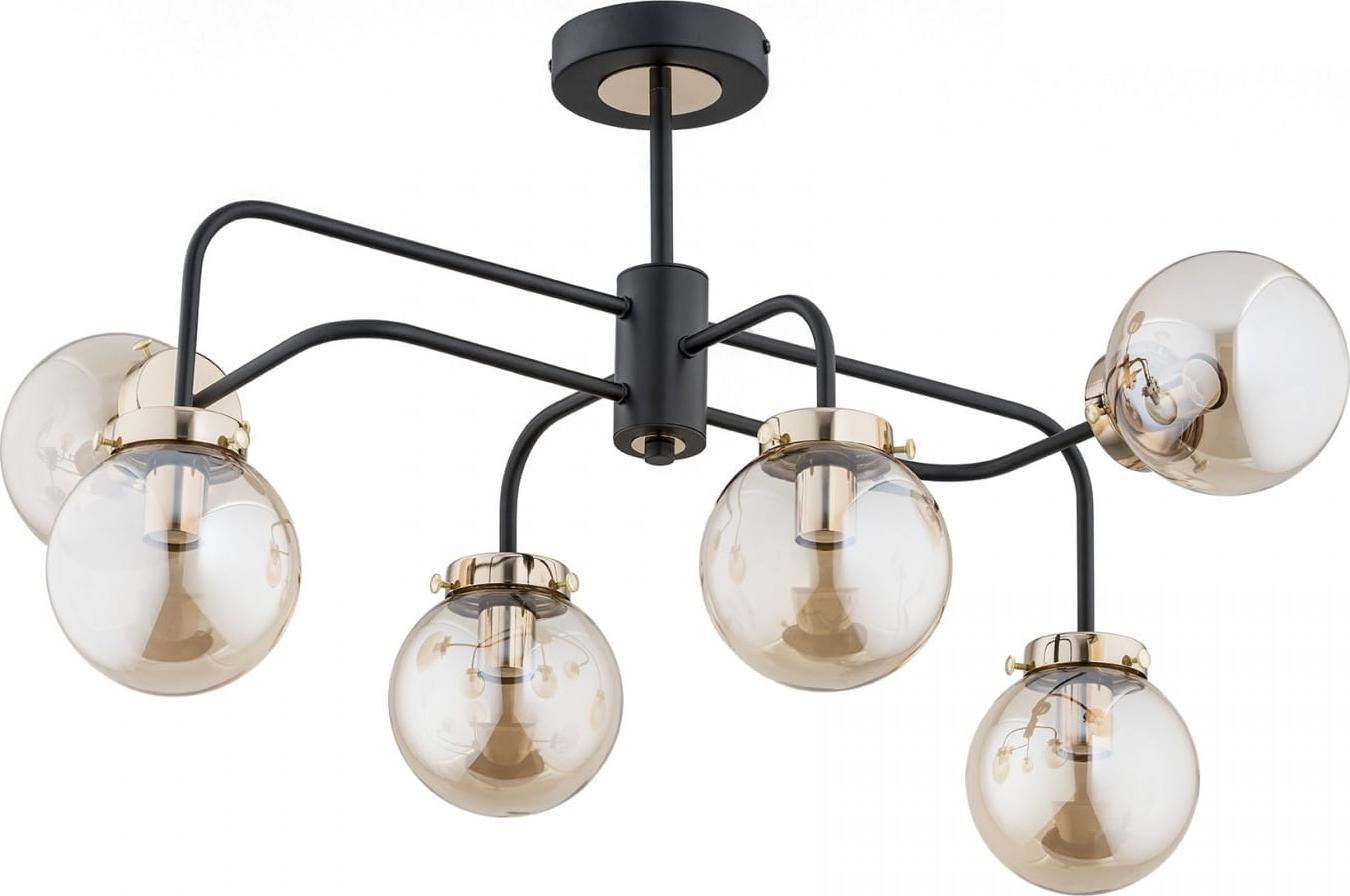 Lampa wisząca Alfa Linio Trak Kula lampa sufitowa 6-punktowa 25506 Alfa