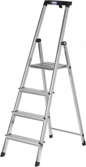 Krause DRABINA DOMOWA 4* ALUMINIOWA SAFETY KRAUSE - 120229
