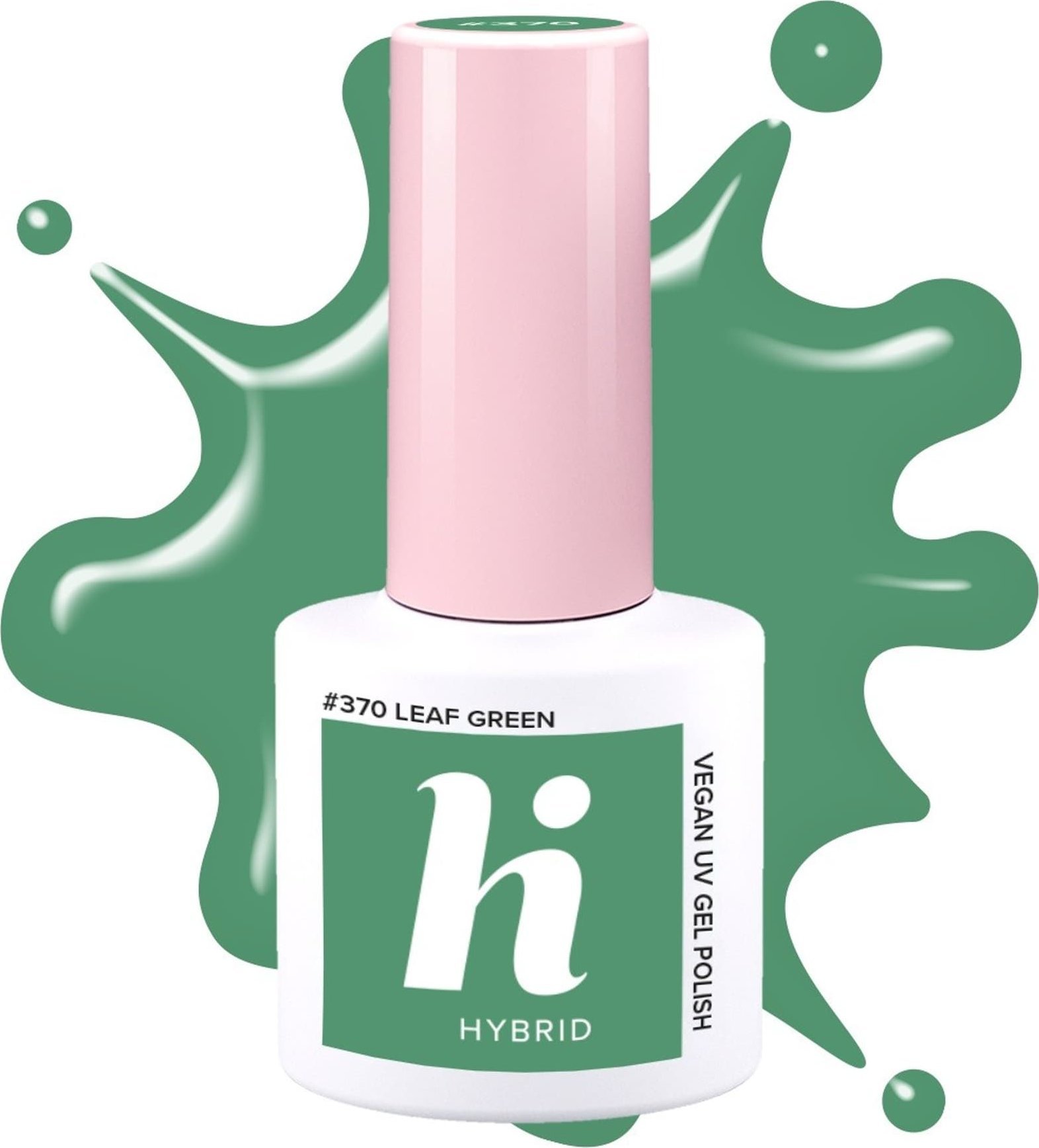 Hi Hybrid HI HYBRID Lakier hybrydowy 370 Leaf Green 5 ml
