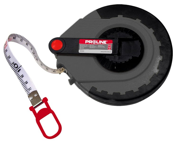 Pro-Line Taśma miernicza z włókna szklanego 10m 20301