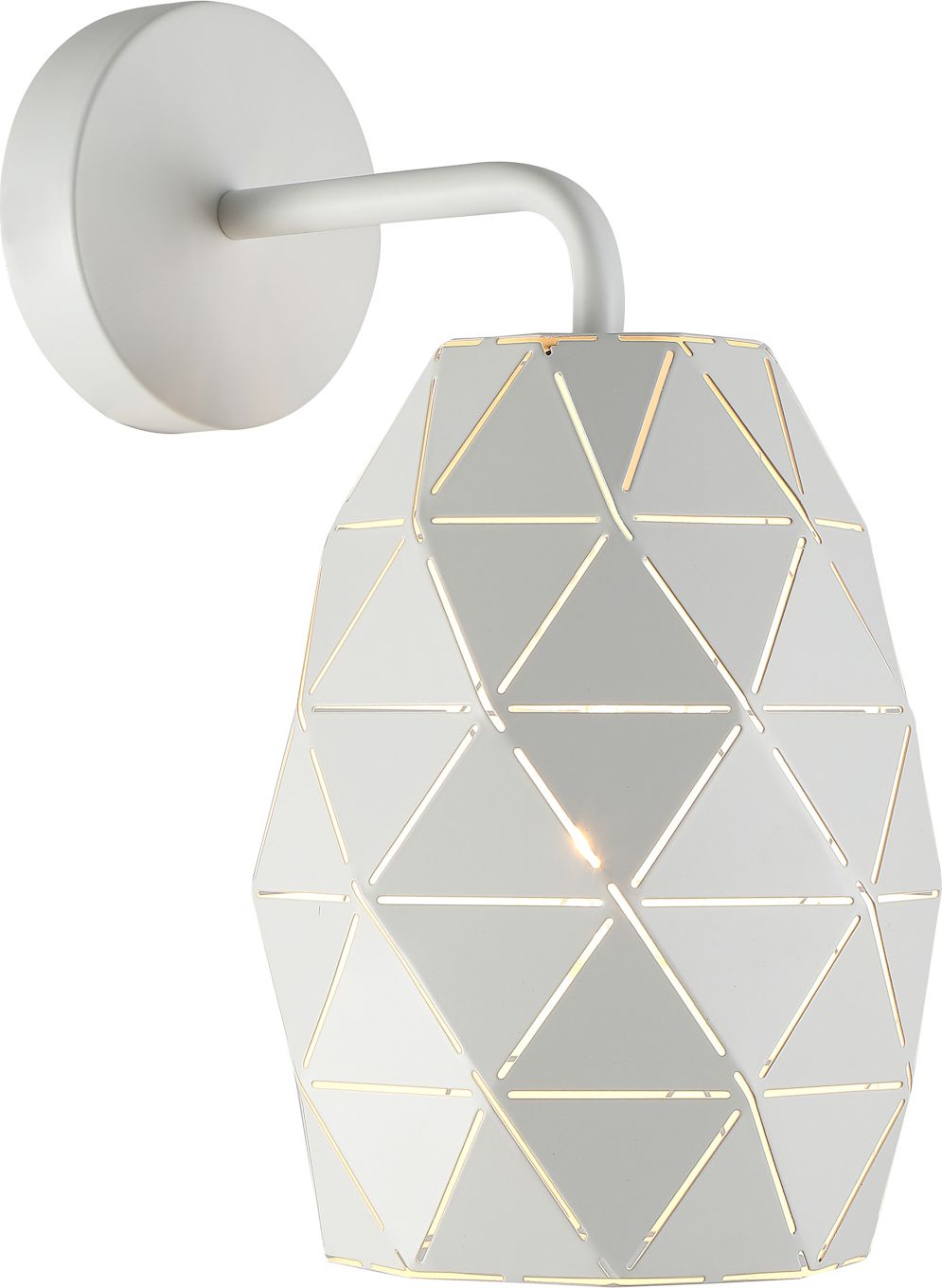 Kinkiet Italux Lampa ścienna nowoczesna biała Italux HARLEY MBM-3480/1 W