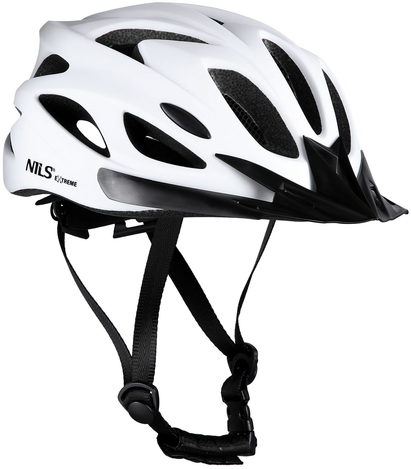 MTW291 KASK BIAŁY ROZM. M (51-60CM) NILS EXTREME
