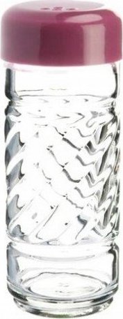 Galicja Solniczka szklana przezroczysta 9 cm