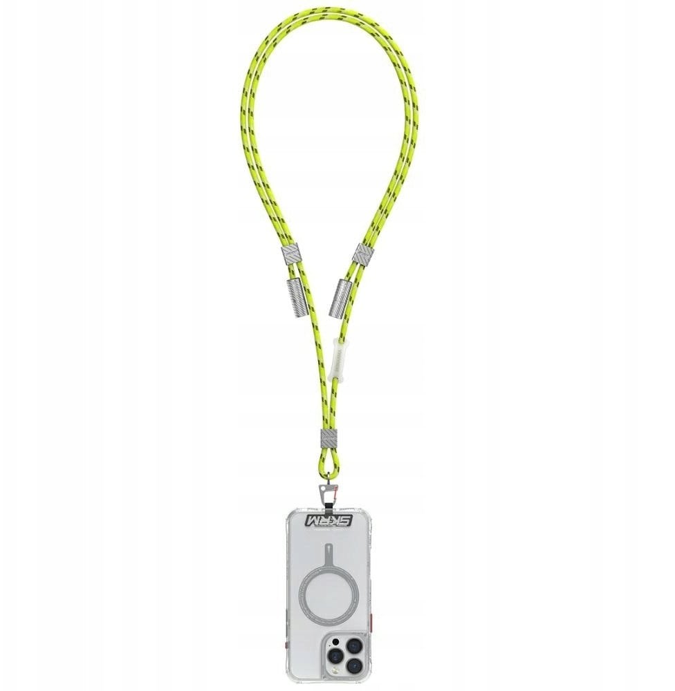 Uniwersalna smycz do telefonu kabel 2w1 Skinarma Dyno Ve USB-C/USB-C niteglow